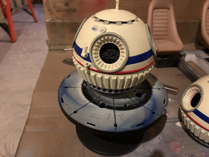 Ball Speeder ( Ubrikkian) 3D Print 250265 Ball Speeder ( Ubrikkian) 3D Print 250265