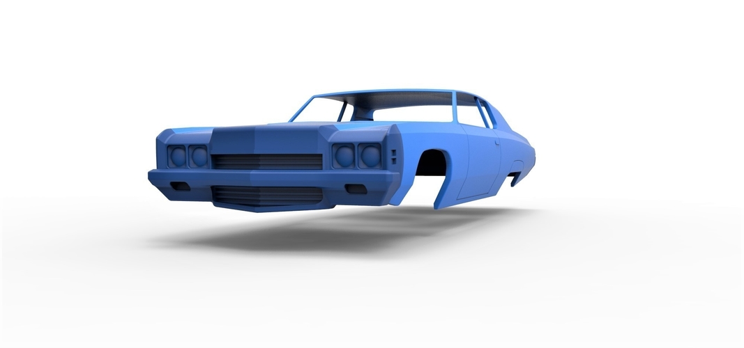 Diecast shell Chevrolet Impala 1972 Scale 1 to 20 3D Print 250479 Diecast shell Chevrolet Impala 1972 Scale 1 to 20 3D Print 250479