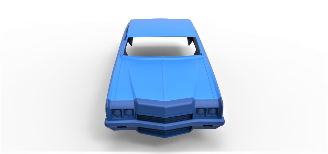 Diecast shell Chevrolet Impala 1972 Scale 1 to 20 3D Print 250480 Diecast shell Chevrolet Impala 1972 Scale 1 to 20 3D Print 250480