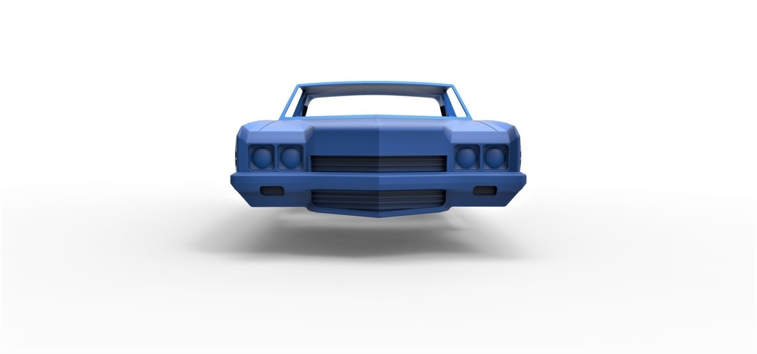 Diecast shell Chevrolet Impala 1972 Scale 1 to 20 3D Print 250481 Diecast shell Chevrolet Impala 1972 Scale 1 to 20 3D Print 250481
