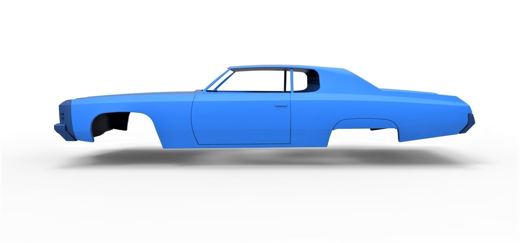 Diecast shell Chevrolet Impala 1972 Scale 1 to 20 3D Print 250482 Diecast shell Chevrolet Impala 1972 Scale 1 to 20 3D Print 250482
