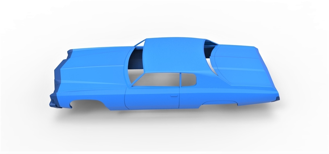 Diecast shell Chevrolet Impala 1972 Scale 1 to 20 3D Print 250483 Diecast shell Chevrolet Impala 1972 Scale 1 to 20 3D Print 250483