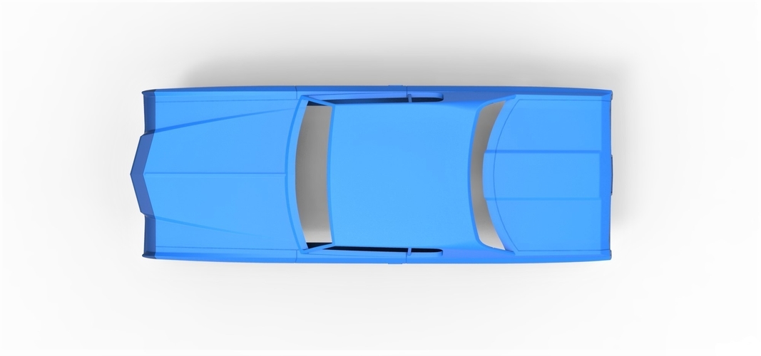 Diecast shell Chevrolet Impala 1972 Scale 1 to 20 3D Print 250484 Diecast shell Chevrolet Impala 1972 Scale 1 to 20 3D Print 250484
