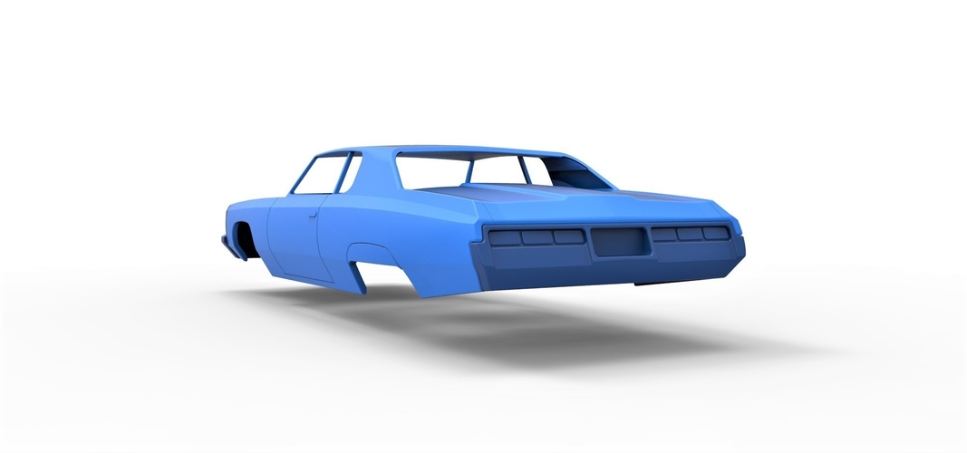 Diecast shell Chevrolet Impala 1972 Scale 1 to 20 3D Print 250488 Diecast shell Chevrolet Impala 1972 Scale 1 to 20 3D Print 250488