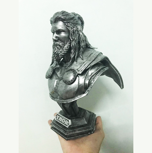 Thor Bust Avenger bust - 2 Heads - Infinity war - Endgame  3D Print 250598