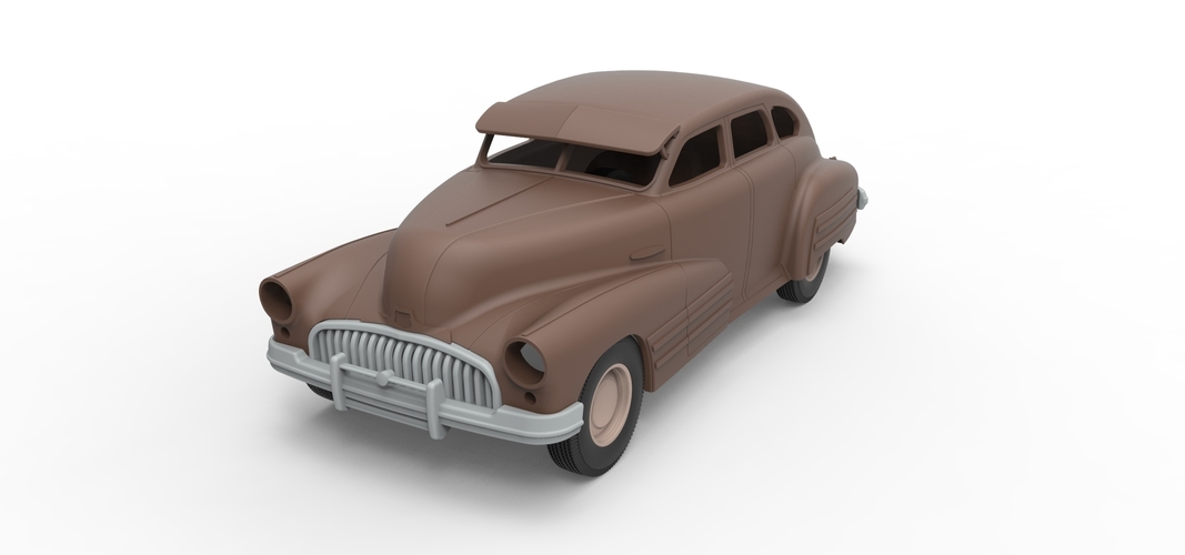 Diecast shell and wheels Buick Scale 1 to 24 3D Print 250695 Diecast shell and wheels Buick Scale 1 to 24 3D Print 250695