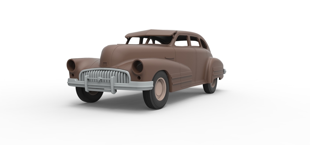 Diecast shell and wheels Buick Scale 1 to 24 3D Print 250696 Diecast shell and wheels Buick Scale 1 to 24 3D Print 250696