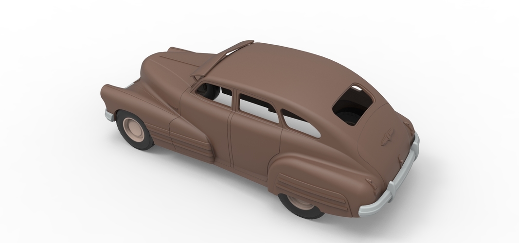 Diecast shell and wheels Buick Scale 1 to 24 3D Print 250702 Diecast shell and wheels Buick Scale 1 to 24 3D Print 250702