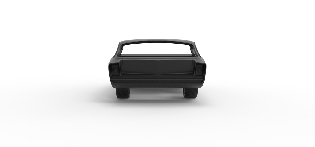 Diecast shell and wheels model Dodge Deora Scale 1 to 24 3D Print 250716 Diecast shell and wheels model Dodge Deora Scale 1 to 24 3D Print 250716