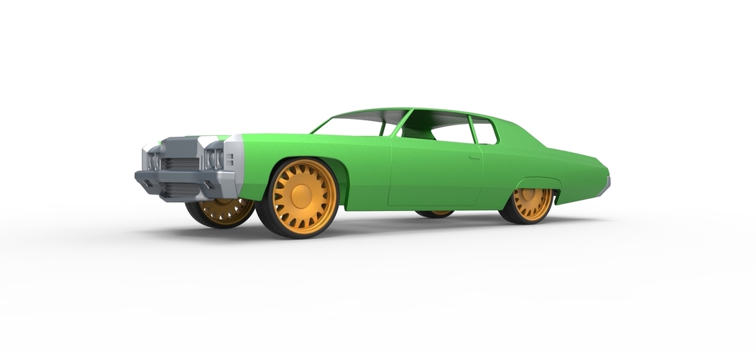 Diecast shell and wheels Impala Scale 1 to 24 3D Print 250795 Diecast shell and wheels Impala Scale 1 to 24 3D Print 250795