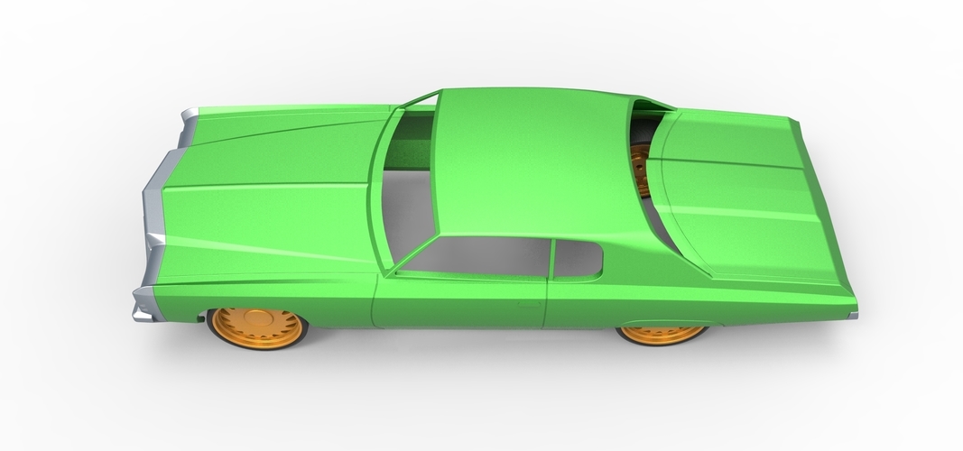 Diecast shell and wheels Impala Scale 1 to 24 3D Print 250801 Diecast shell and wheels Impala Scale 1 to 24 3D Print 250801