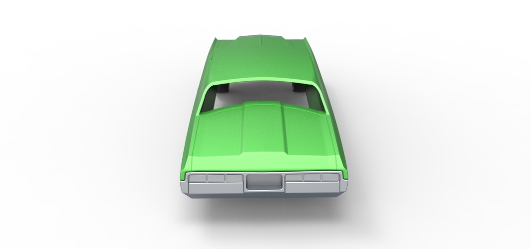 Diecast shell and wheels Impala Scale 1 to 24 3D Print 250806 Diecast shell and wheels Impala Scale 1 to 24 3D Print 250806