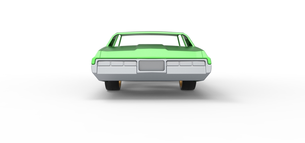 Diecast shell and wheels Impala Scale 1 to 24 3D Print 250807 Diecast shell and wheels Impala Scale 1 to 24 3D Print 250807