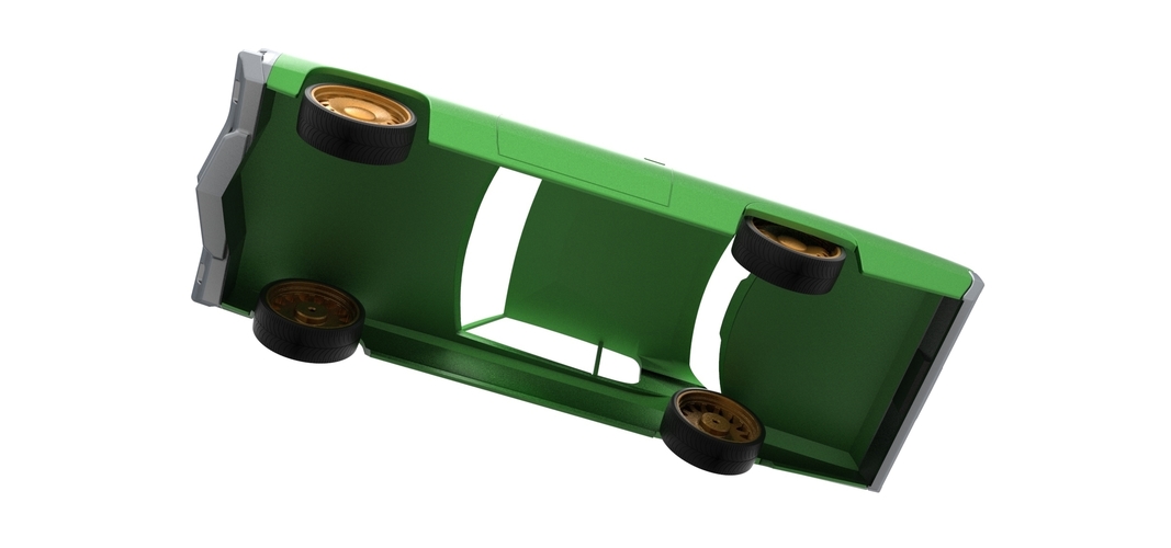 Diecast shell and wheels Impala Scale 1 to 24 3D Print 250808 Diecast shell and wheels Impala Scale 1 to 24 3D Print 250808