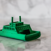 Small Ferry 3D Printing 250907