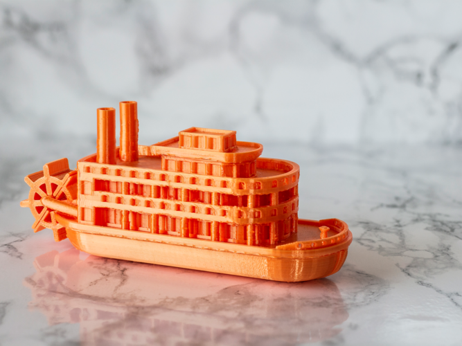 Paddle Boat 3D Print 250909