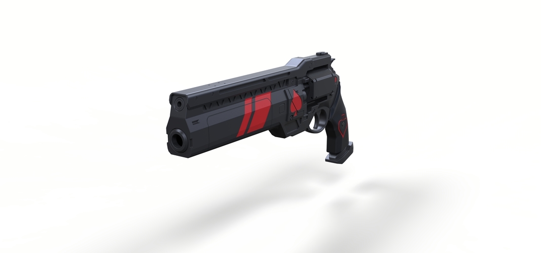 Ace of Spades Hand cannon from Destiny 2 3D Print 251000 Ace of Spades Hand cannon from Destiny 2 3D Print 251000