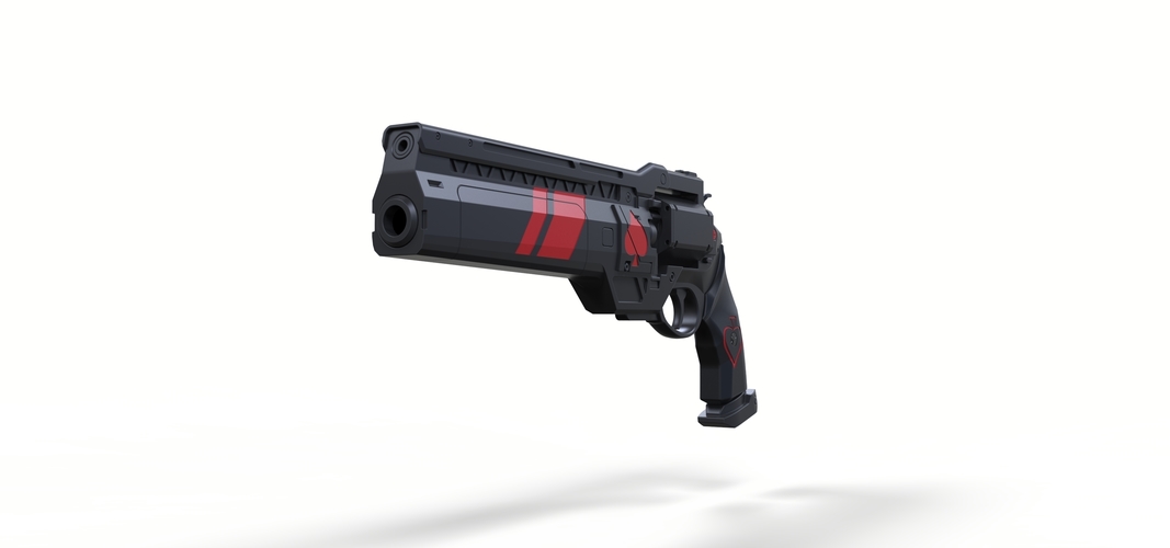 Ace of Spades Hand cannon from Destiny 2 3D Print 251001 Ace of Spades Hand cannon from Destiny 2 3D Print 251001