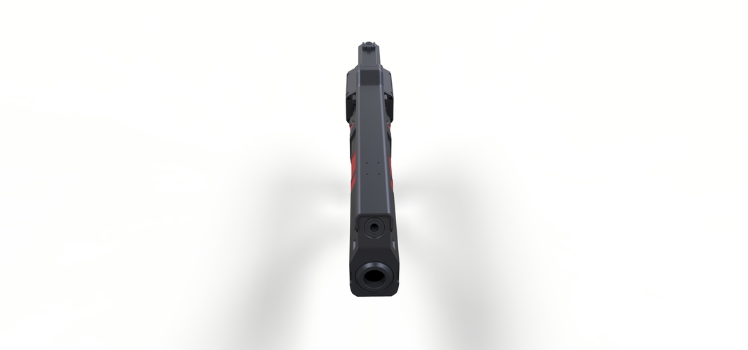 Ace of Spades Hand cannon from Destiny 2 3D Print 251002 Ace of Spades Hand cannon from Destiny 2 3D Print 251002