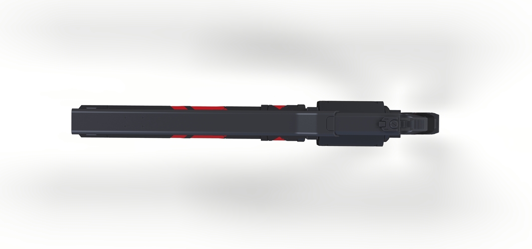 Ace of Spades Hand cannon from Destiny 2 3D Print 251007 Ace of Spades Hand cannon from Destiny 2 3D Print 251007