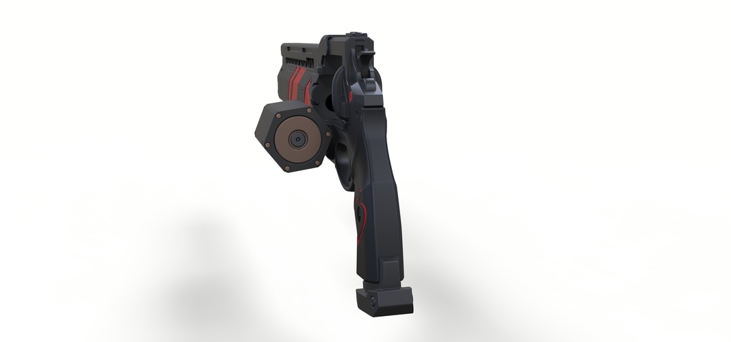 Ace of Spades Hand cannon from Destiny 2 3D Print 251017 Ace of Spades Hand cannon from Destiny 2 3D Print 251017