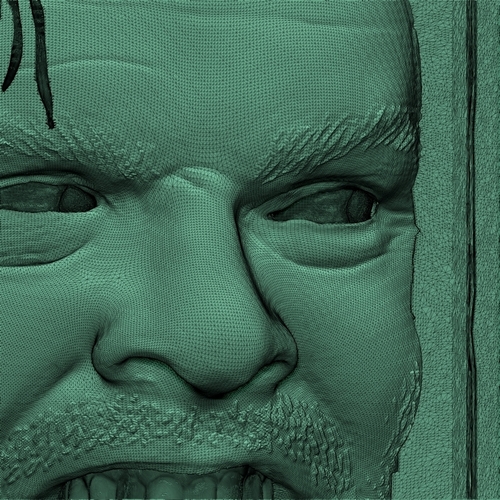 Portrait Bas-relief based on your photo 3D Print 251045 Portrait Bas-relief based on your photo 3D Print 251045