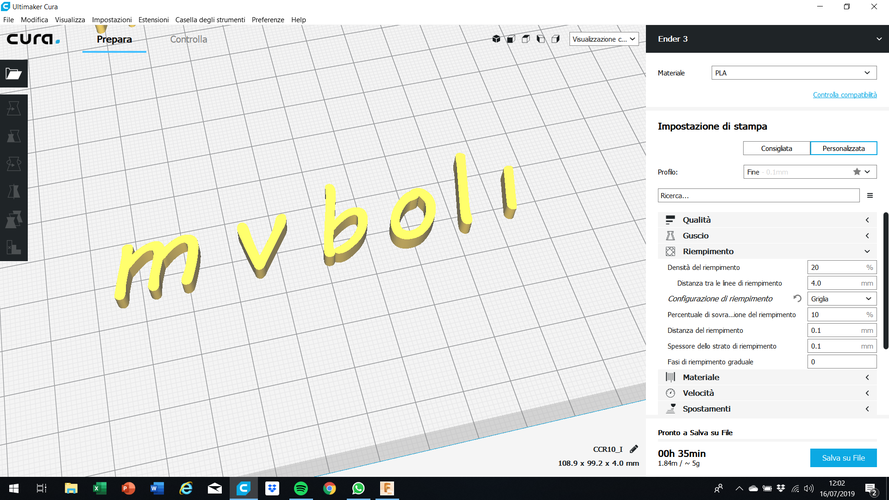MVBOLI font lowercase 3D letters STL file 3D Print 251058 MVBOLI font lowercase 3D letters STL file 3D Print 251058