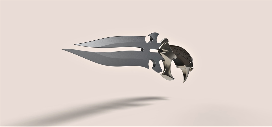 Shinzon’s Dagger from Star Trek Nemesis 3D Print 251096 Shinzon’s Dagger from Star Trek Nemesis 3D Print 251096