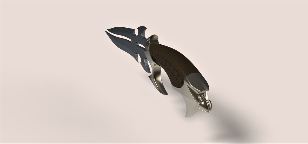 Shinzon’s Dagger from Star Trek Nemesis 3D Print 251103 Shinzon’s Dagger from Star Trek Nemesis 3D Print 251103