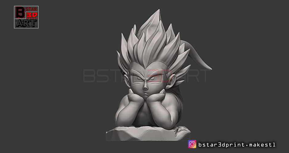 GotenKS Ghost version 03 from Dragon Ball Z 3D Print 251151