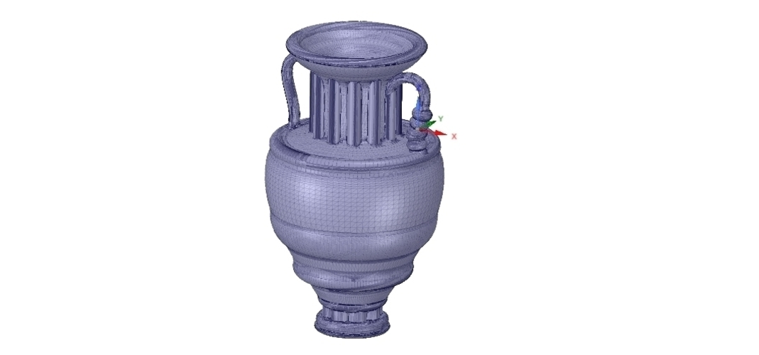 amphora cup vessel for dust 3D Print 251346
