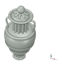 Small amphora cup vessel for dust 3D Printing 251352