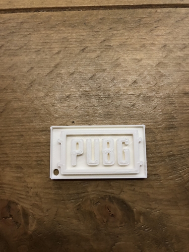 PUBG keychain 3D Print 251598 PUBG keychain 3D Print 251598