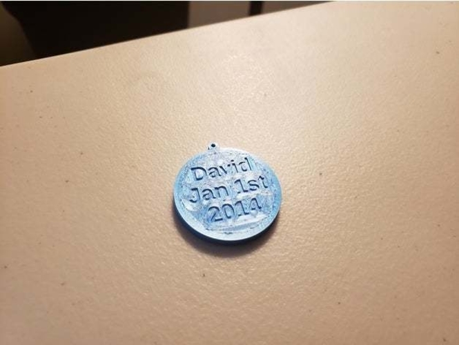 Customizable_AA_or_NA_Chip_(v2.0) 3D Print 251778 Customizable_AA_or_NA_Chip_(v2.0) 3D Print 251778