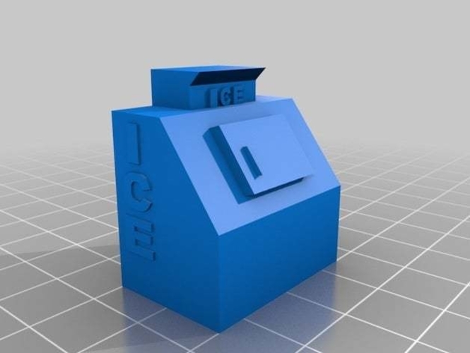 Fallout 4 Ice box 3D Print 251784 Fallout 4 Ice box 3D Print 251784