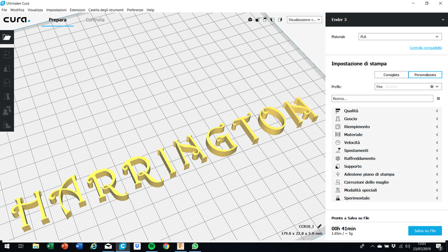HARRINGTON font uppercase 3D letters STL file 3D Print 251861 HARRINGTON font uppercase 3D letters STL file 3D Print 251861