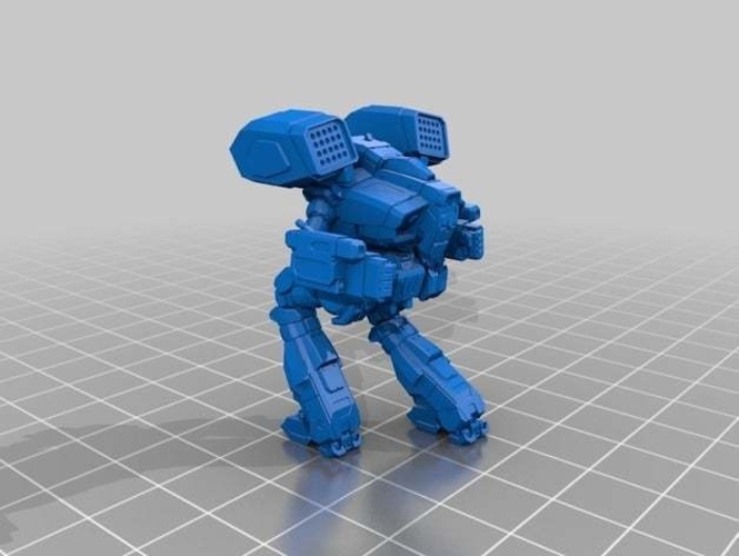 Collection MWO Style Lupus Toy 3D Print 251937 Collection MWO Style Lupus Toy 3D Print 251937