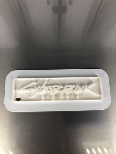 Cyberpunk 2077 keychain 3D Print 251992 Cyberpunk 2077 keychain 3D Print 251992
