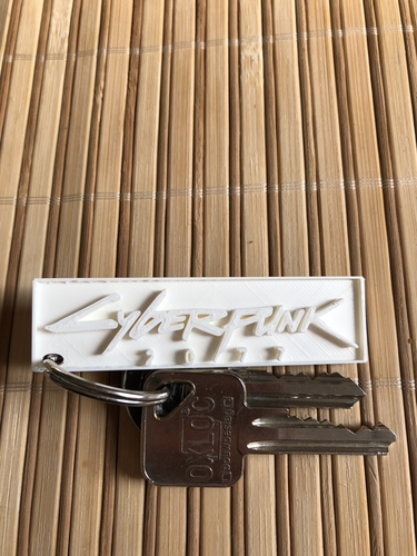 Cyberpunk 2077 keychain 3D Print 251993 Cyberpunk 2077 keychain 3D Print 251993