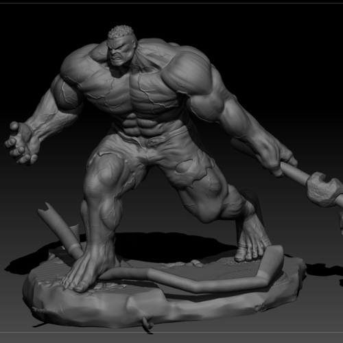 Hulk 3D Print 252196 Hulk 3D Print 252196