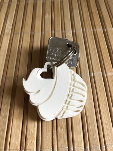 Airy cupcake keychain 3D Print 252223 Airy cupcake keychain 3D Print 252223