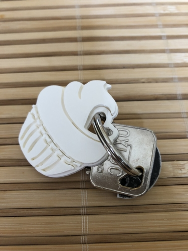 Airy cupcake keychain 3D Print 252224 Airy cupcake keychain 3D Print 252224