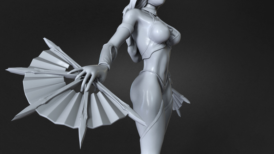 Kitana - Mortal Kombat 3D Print 252304 Kitana - Mortal Kombat 3D Print 252304