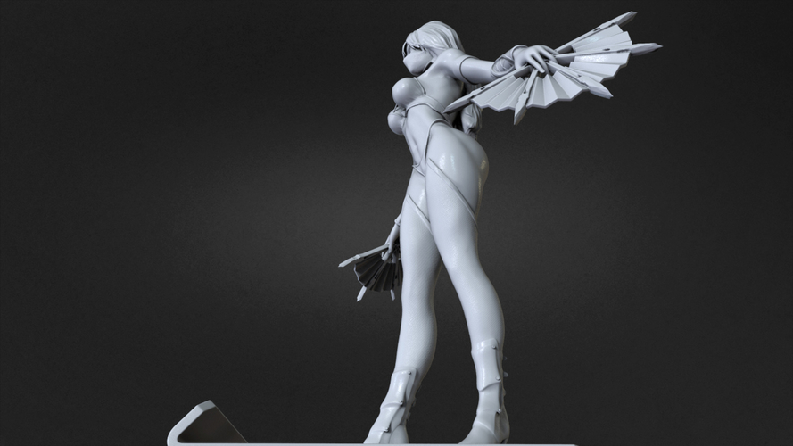 Kitana - Mortal Kombat 3D Print 252311 Kitana - Mortal Kombat 3D Print 252311
