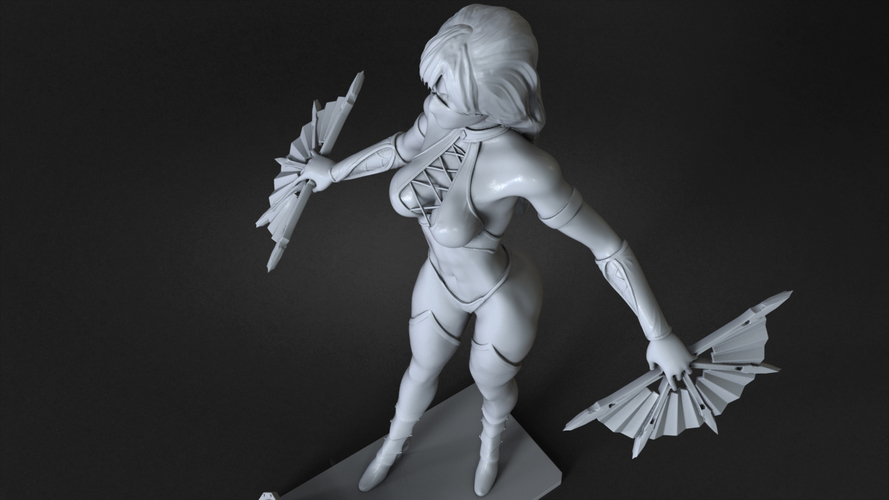 Kitana - Mortal Kombat 3D Print 252313 Kitana - Mortal Kombat 3D Print 252313