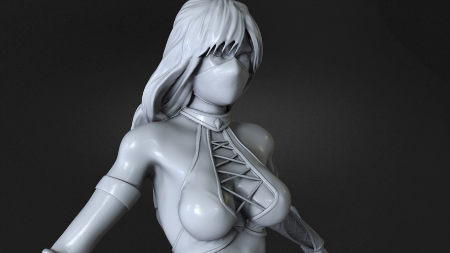 Kitana - Mortal Kombat 3D Print 252317 Kitana - Mortal Kombat 3D Print 252317