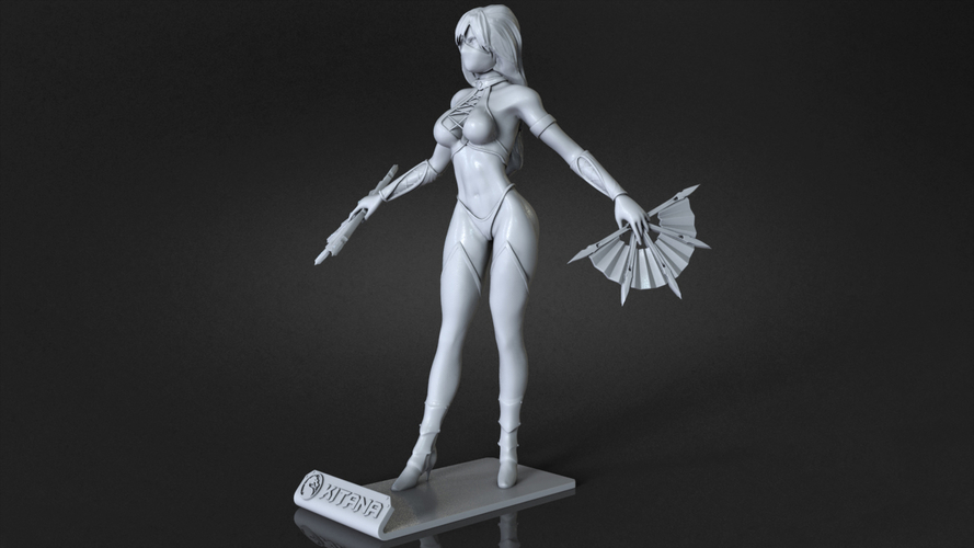 Kitana - Mortal Kombat 3D Print 252322 Kitana - Mortal Kombat 3D Print 252322