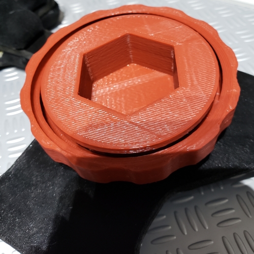 Logitech Racing Wheel Quick Release 3D Print 252327 Logitech Racing Wheel Quick Release 3D Print 252327