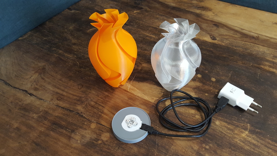 Spanish Neo Pixel Lamp 3D Print 252709 Spanish Neo Pixel Lamp 3D Print 252709