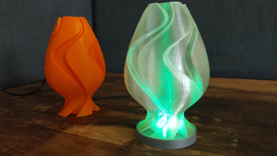 Spanish Neo Pixel Lamp 3D Print 252713 Spanish Neo Pixel Lamp 3D Print 252713